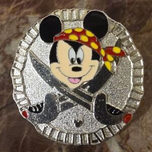 Disney Pin - Mickey Mouse Pirate Hidden Mickey 1 of 4 Collector Trading Pin